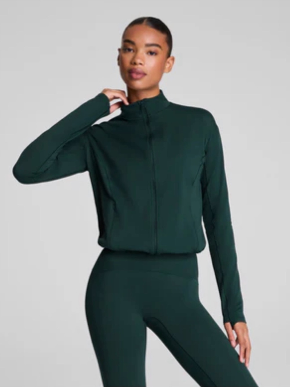 SPANX® Get Moving Brushed Full Zip Jacket
